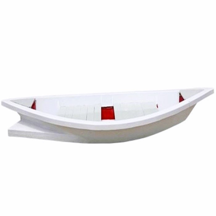 boat Fish Boat Red FRP 12' - Image 1